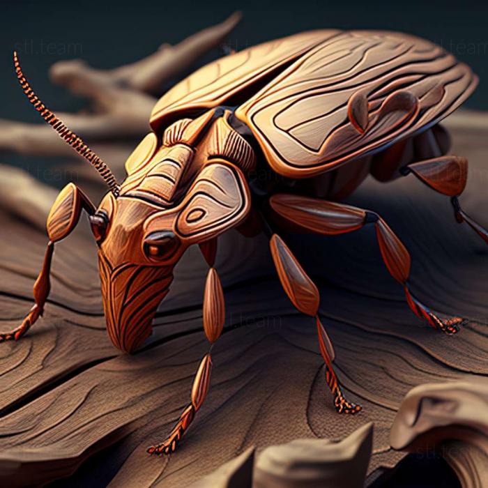 3D model Rhagonycha testacea (STL)